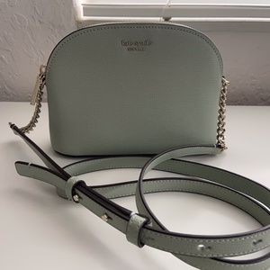 Kate Spade Small Dome Crossbody in Light Pistachio